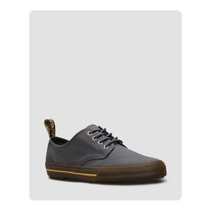 ★ Dr. Martens Pressler Canvas Lace Up Shoes - Gray ★
